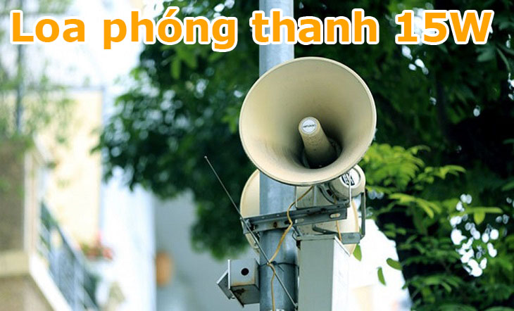 Loa phóng thanh 15W giá rẻ, chính hãng, chất lượng!