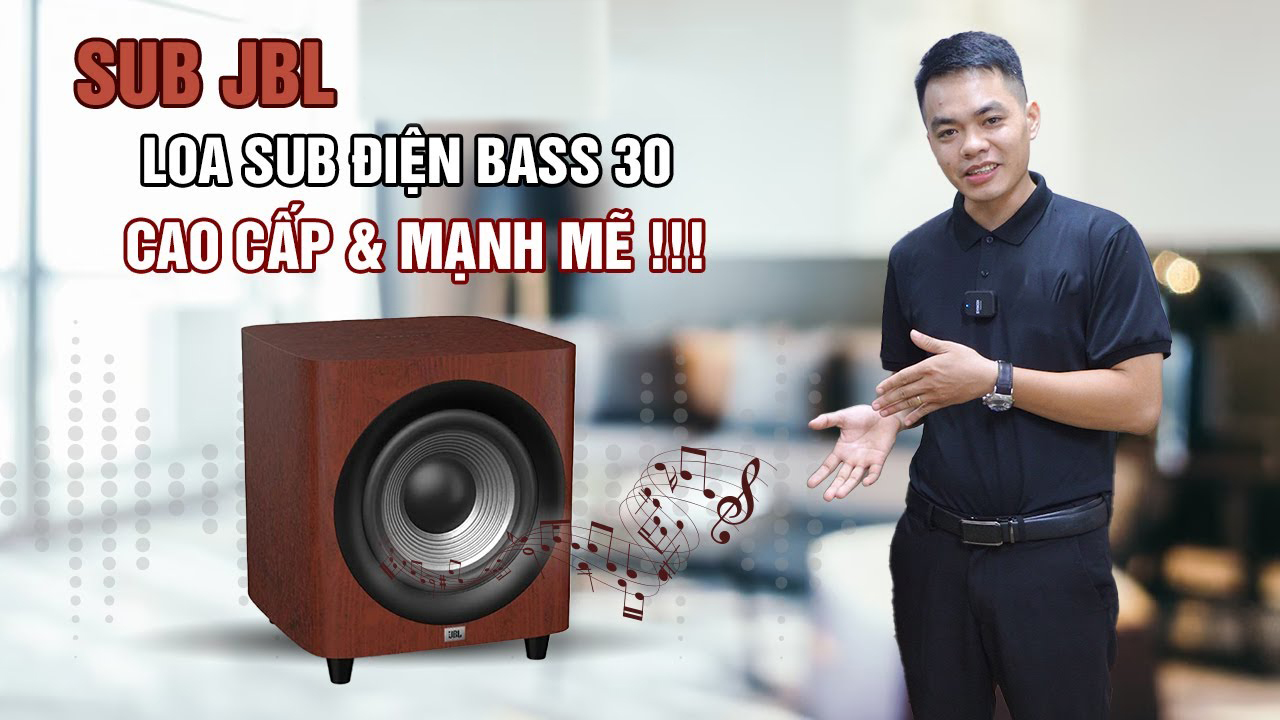 TOP 10+ Loa sub điện JBL bass 30 chất lượng, giá rẻ!