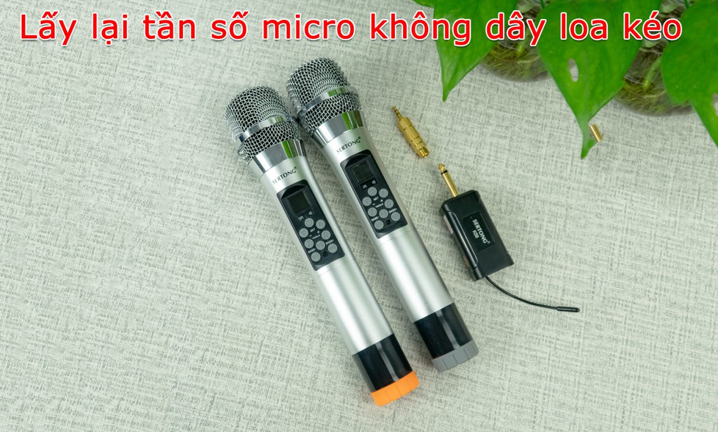Cách lấy lại tần số micro không dây loa kéo hiệu quả 100%!