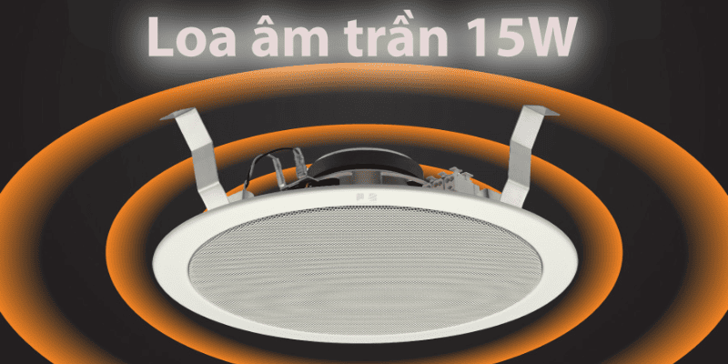 15+ Loa âm trần 15w âm thanh hay, độ bền cao đáng mua nhất