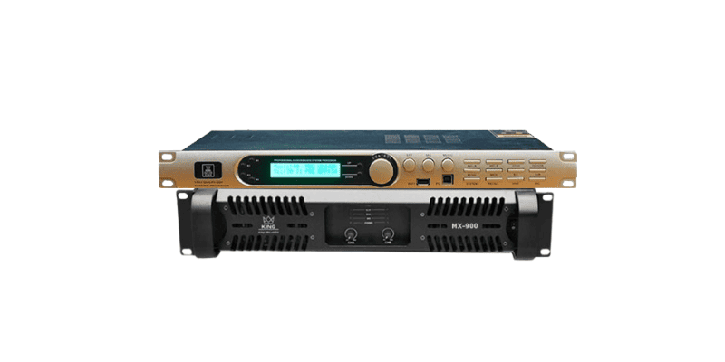 Combo cục đẩy và vang số King KX-400 + King MX-900 Combo cục đẩy và vang số King KX-400 + King MX-900