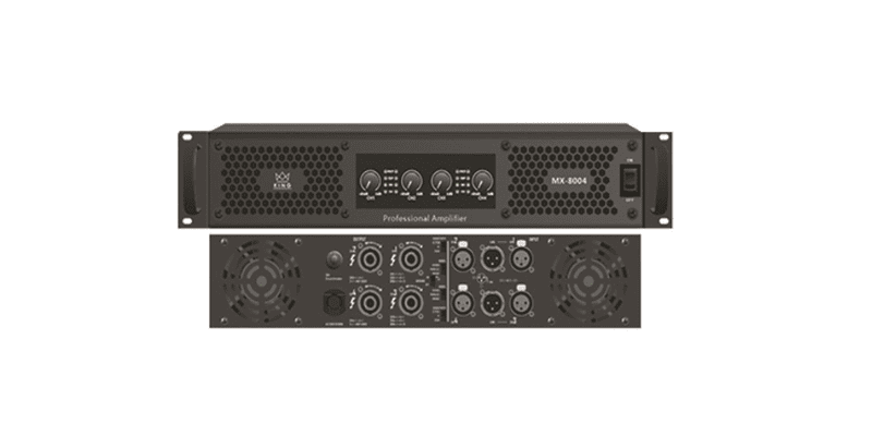 Cục đẩy 4 kênh 800W King MX-8004