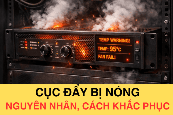 Cục đẩy bị nóng: Nguyên nhân, cách xử lý và hạn chế